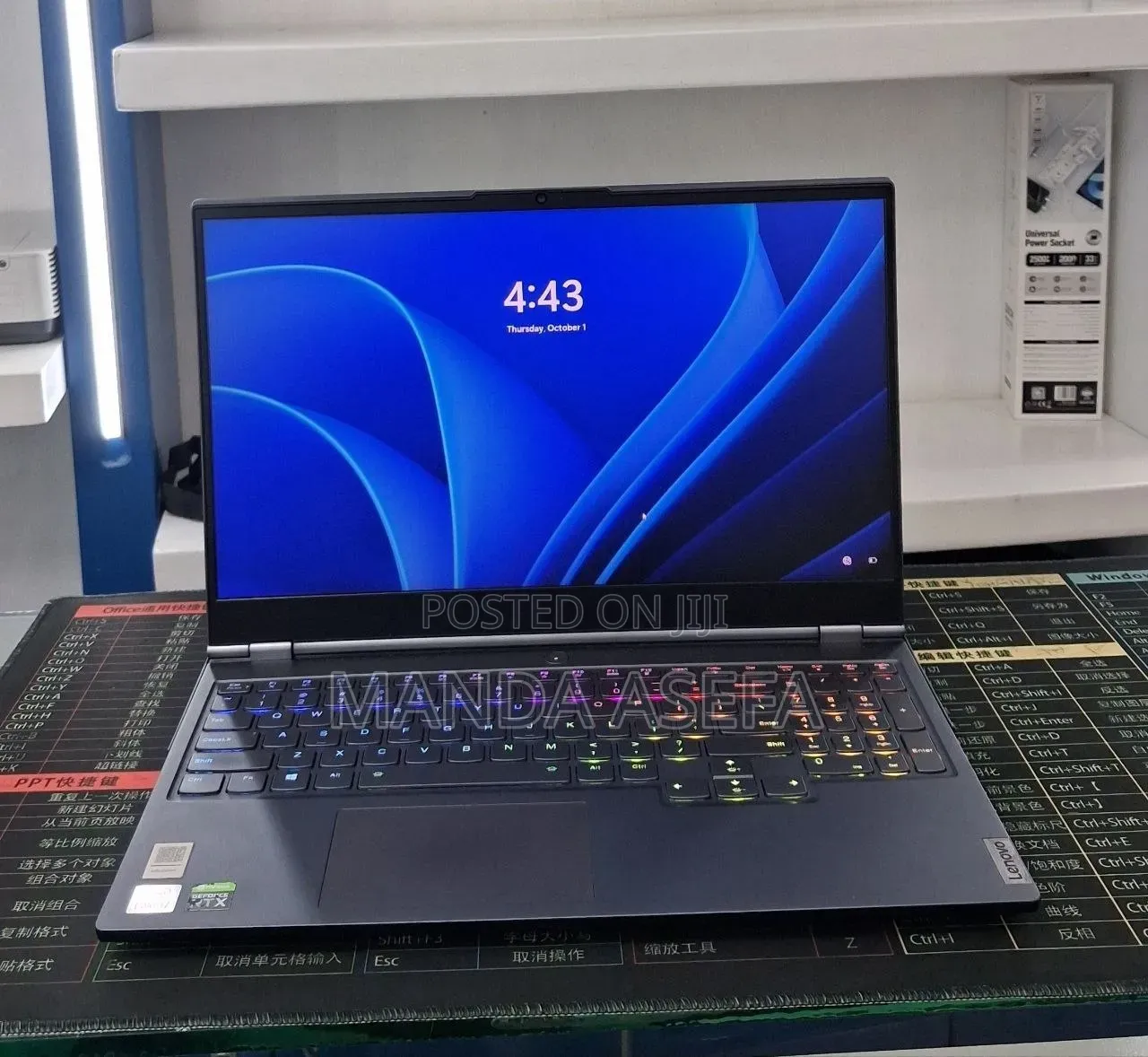 New Laptop Lenovo Legion 7 16GB Intel Core i7 SSD 512GB