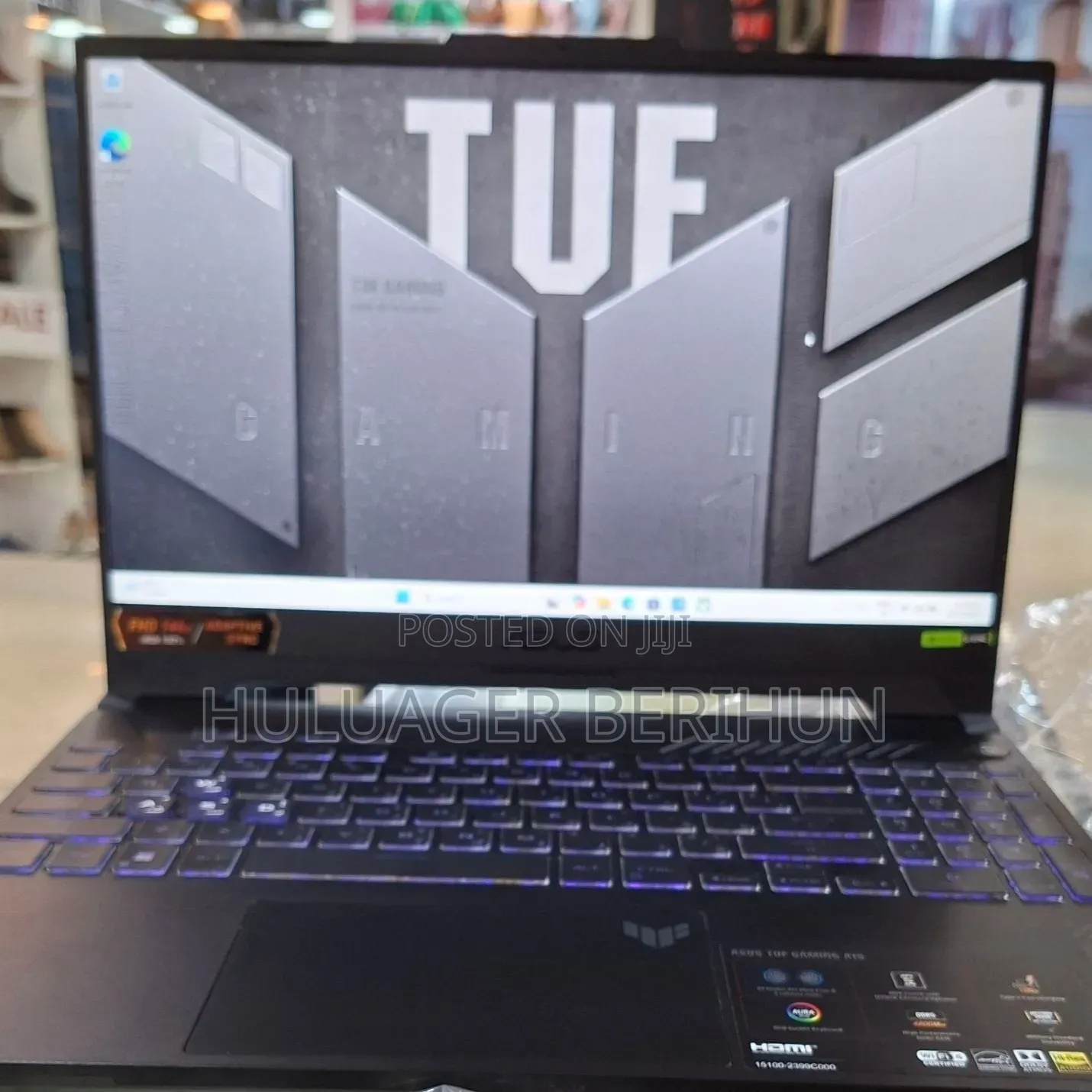 New Laptop Asus ROG Strix G15 16GB AMD Ryzen 7 SSD 512GB