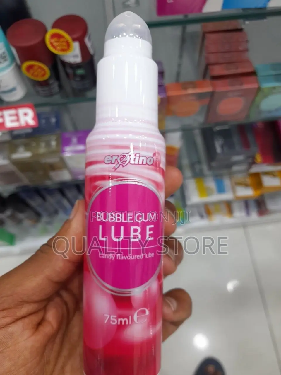Erotimo Bubble Gum Flavoured Lubricant Strawberry and Candy Flavor