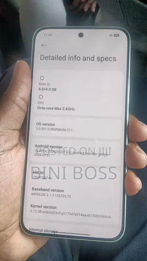 New Xiaomi Redmi Note 17 Pro Max 256 GB Gray
