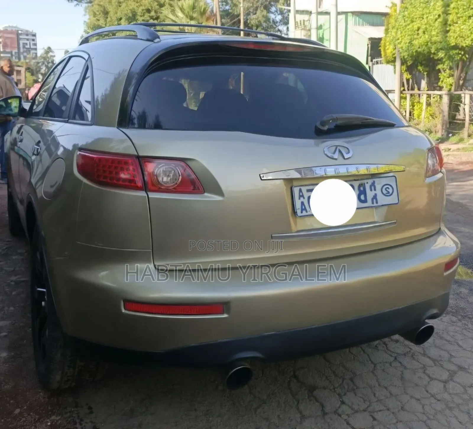 Infiniti FX35 2003 Yellow