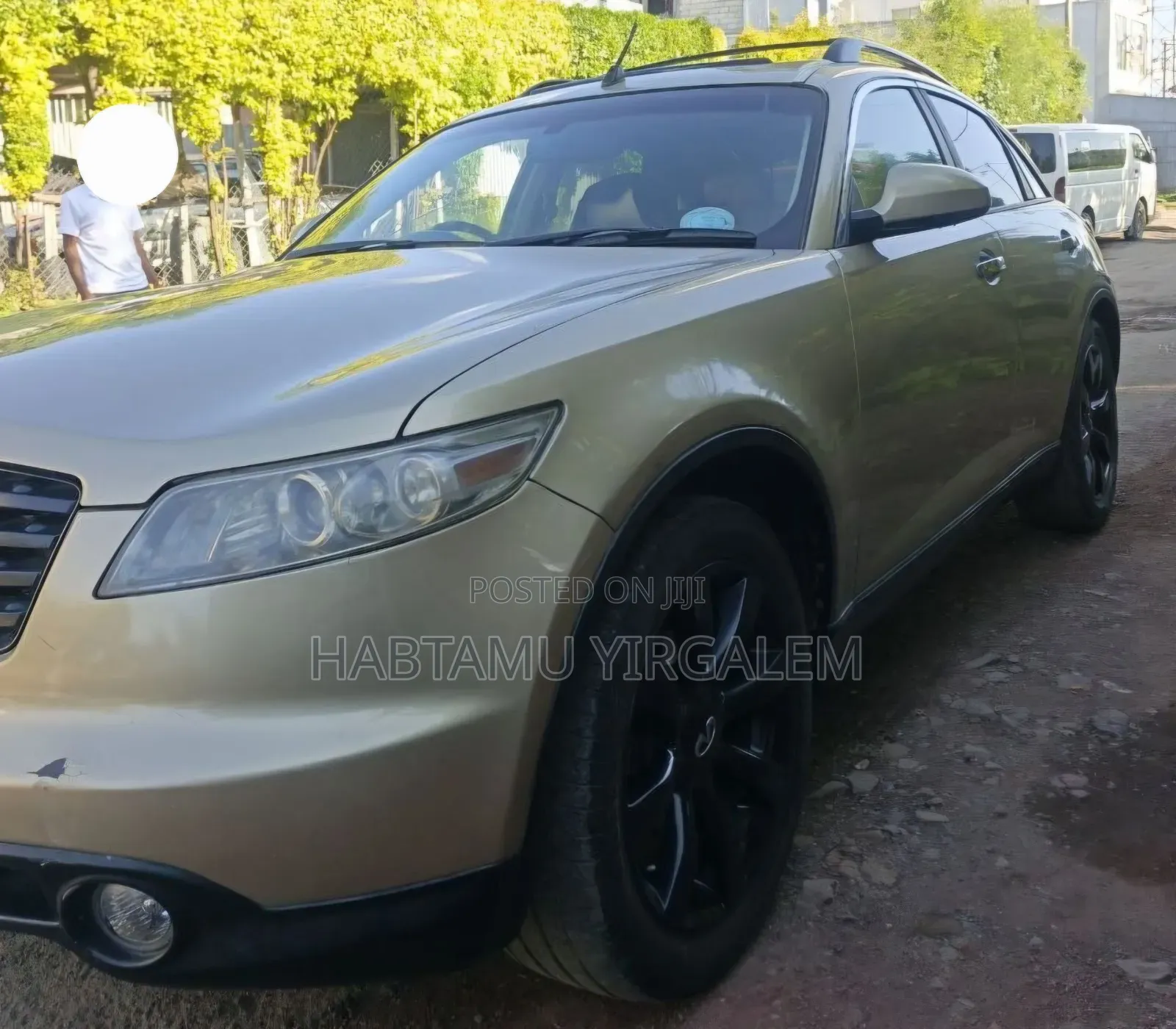 Infiniti FX35 2003 Yellow