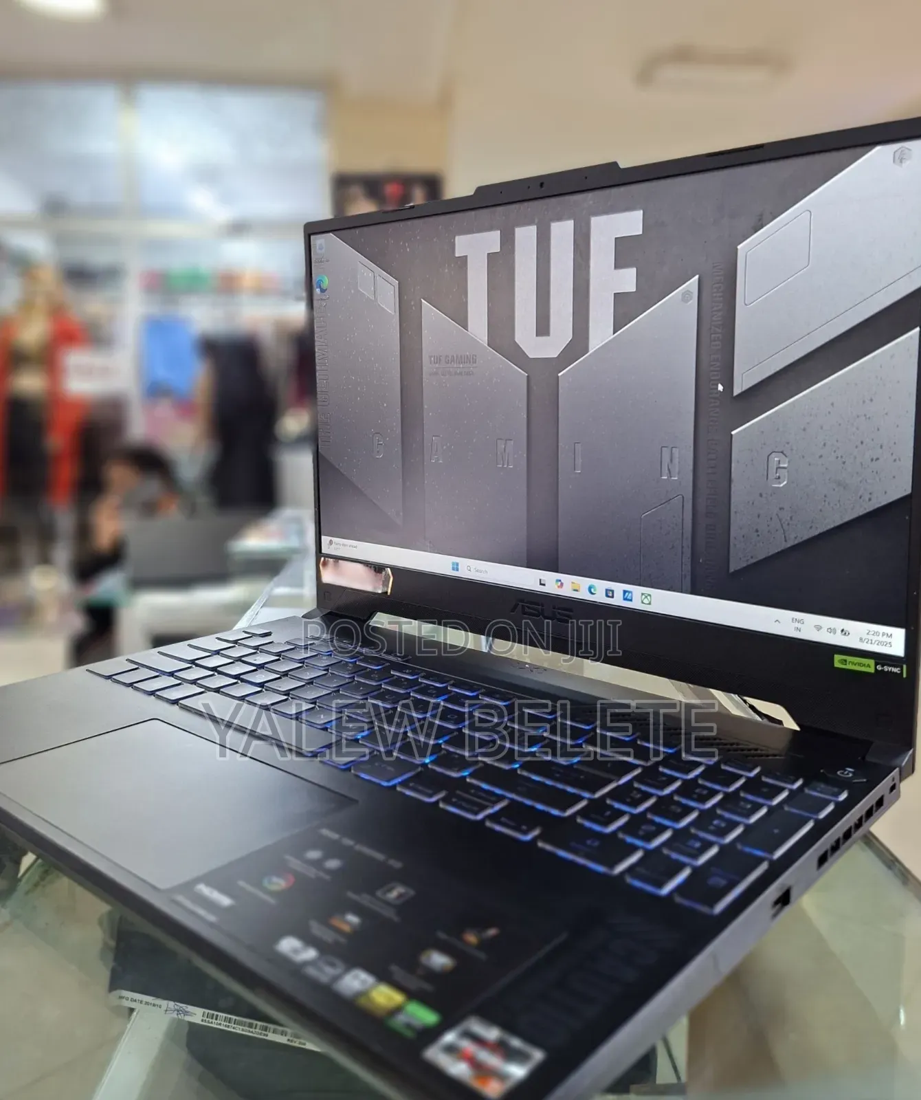New Laptop Asus TUF Gaming A15 16GB AMD Ryzen 7 SSD 512GB