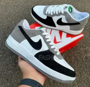 Nike Air Force 1 '07 Shadow Black/Grey Sneakers Size40-43