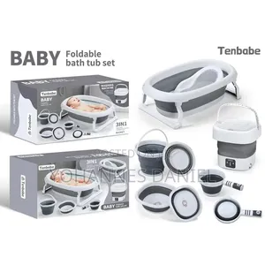 4 in 1 Foldable Baby Bathing Set