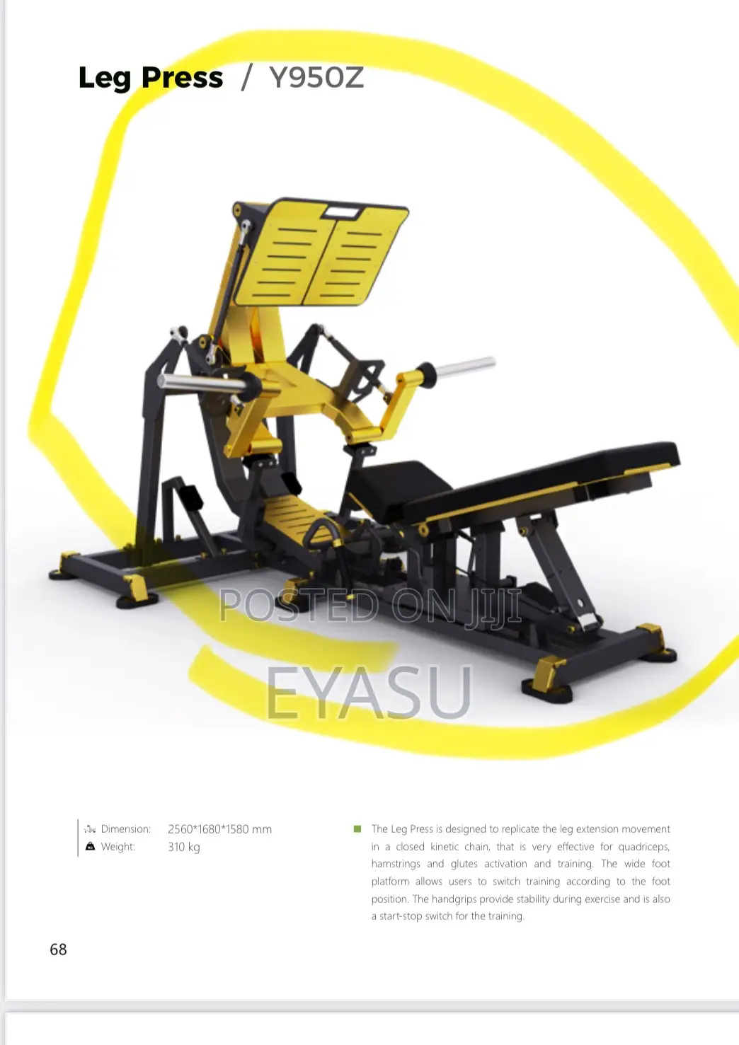 Commercial Leg Press