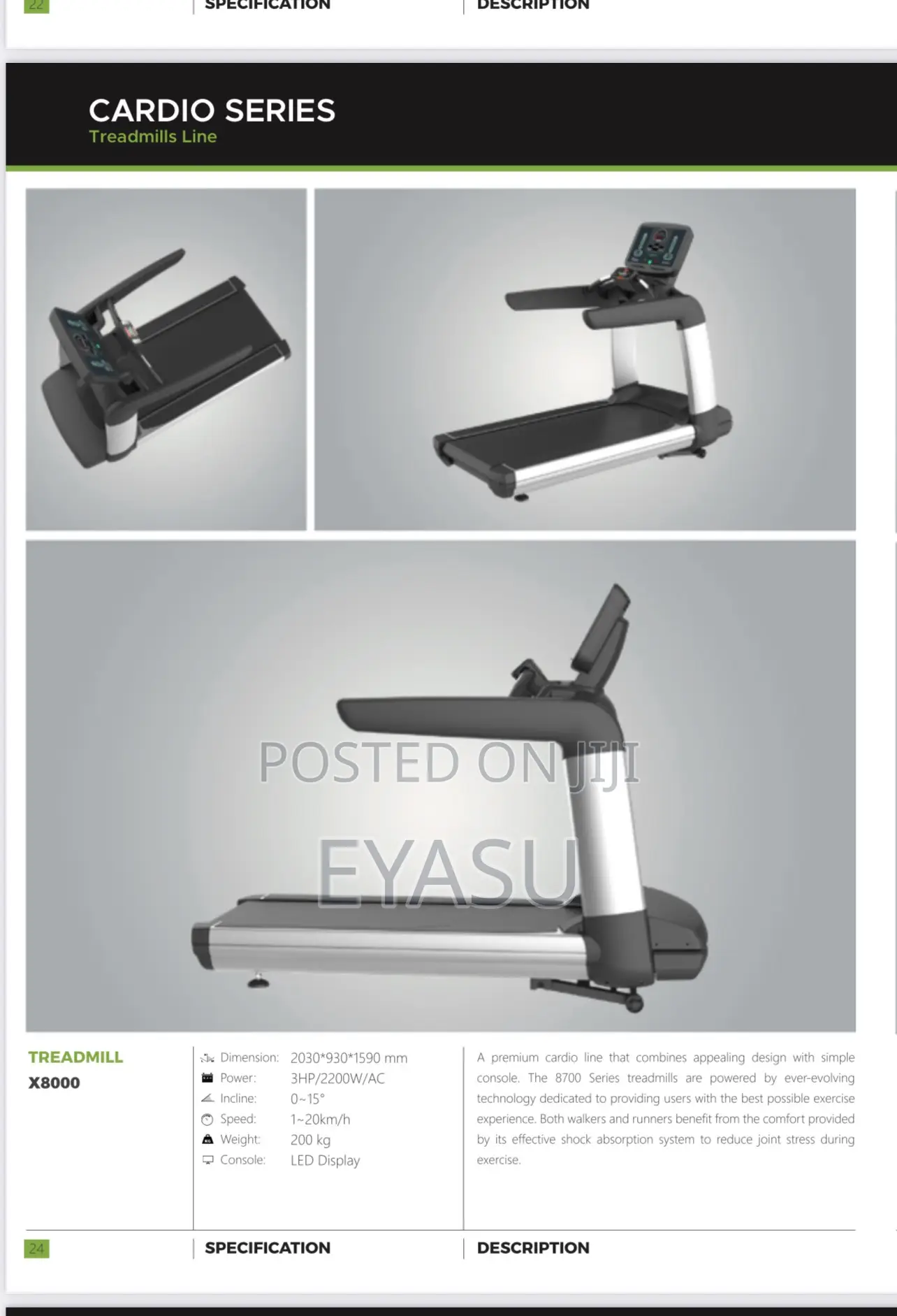 Comercial Tread Mill