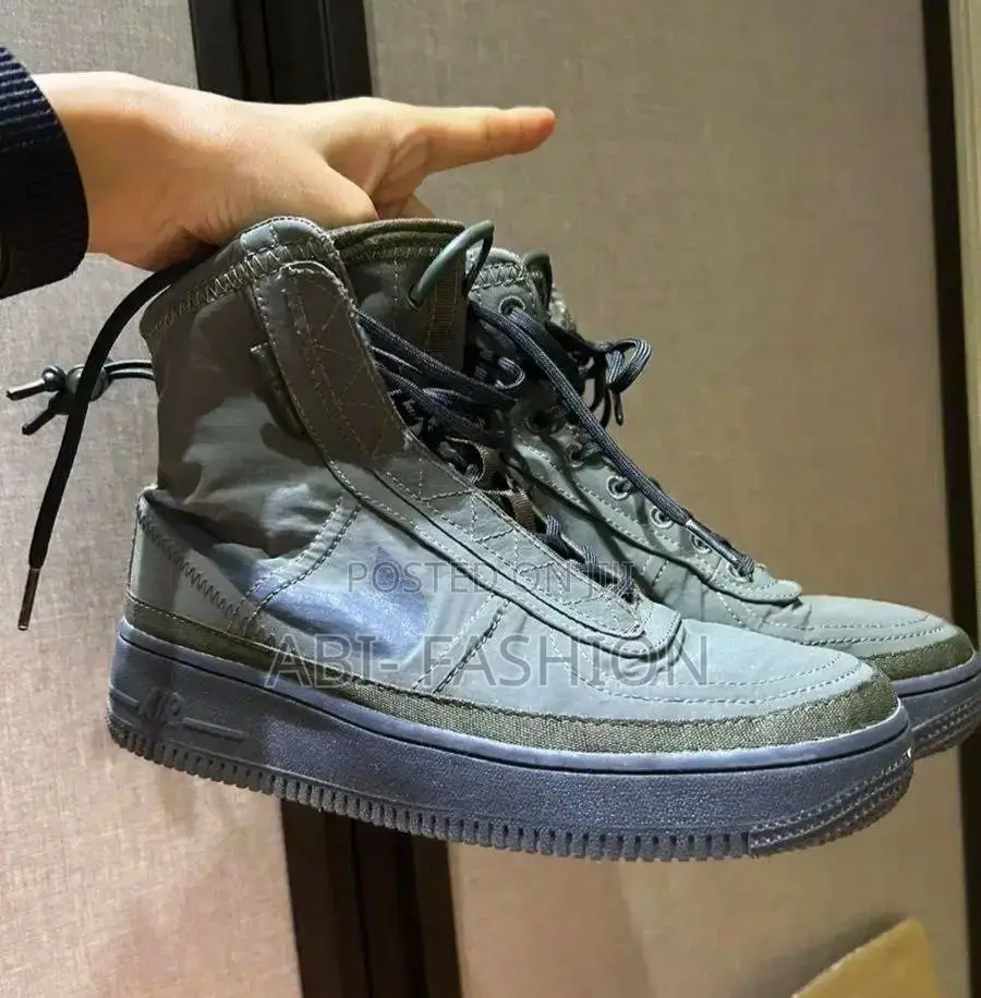 Nike Air Force 1 Shell Cargo Khaki Shoes | New Arrival