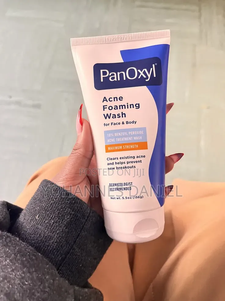 PanOxyl Acne Foaming Wash | Face & Body Acne Cleanser