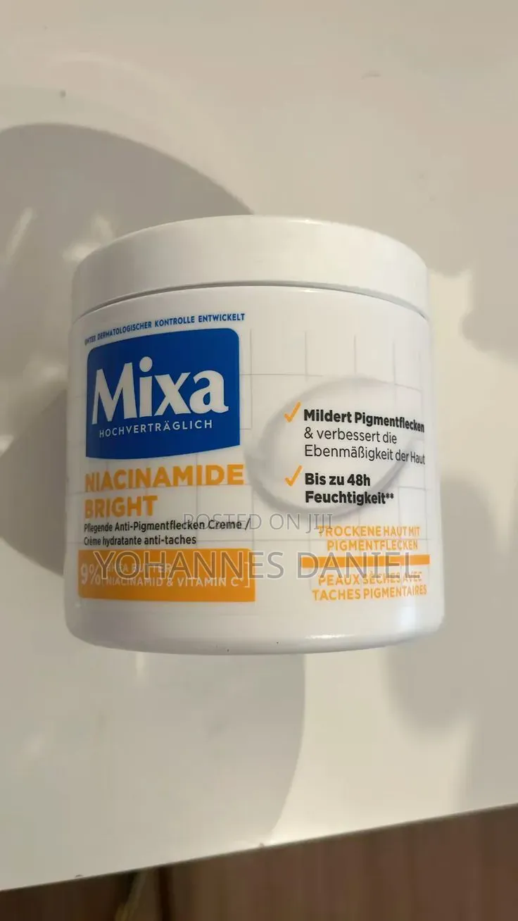 Mixa Bright Cream | Niacinamide & Vitamin C Skincare
