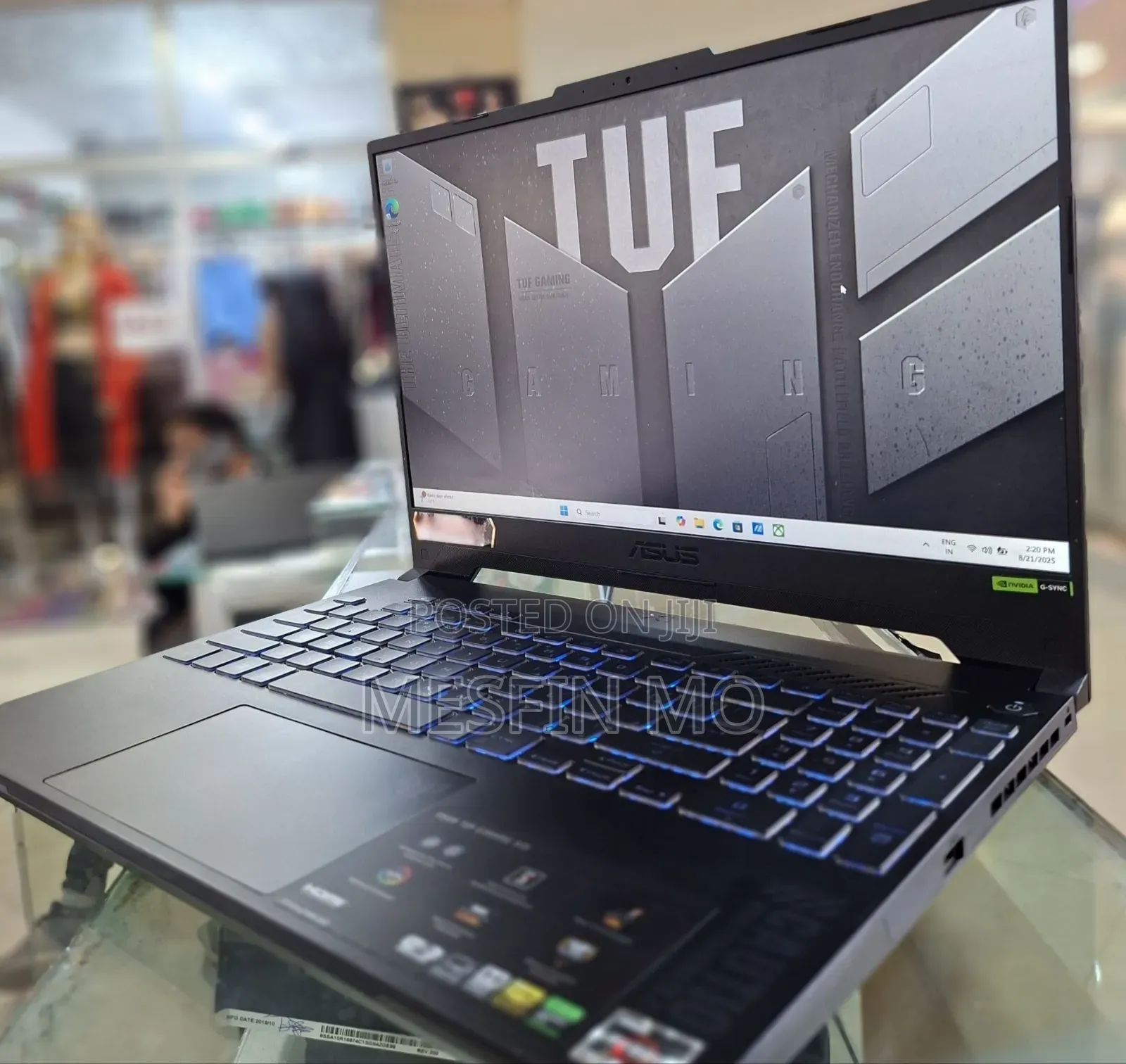 New Laptop Asus TUF Gaming A15 16GB AMD Ryzen 7 SSD 512GB
