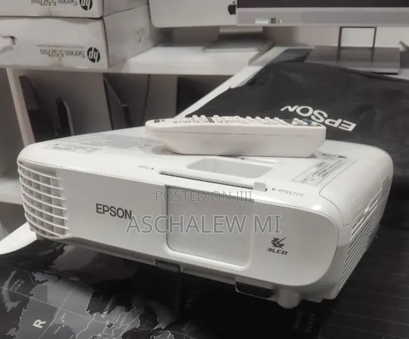BRAND NEW EPSON Projector 
Has Remote 
Model Name: