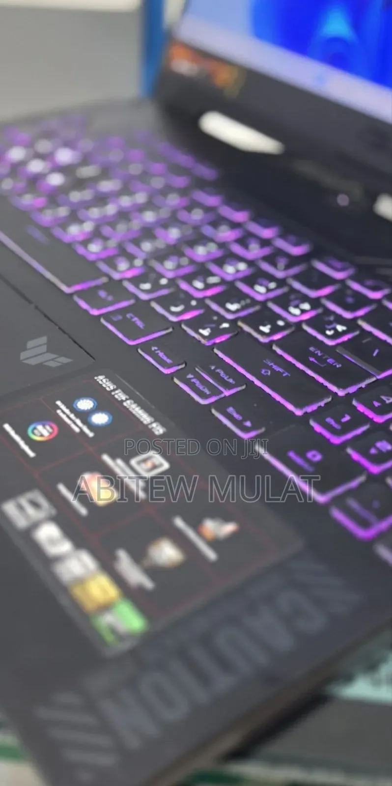 New Laptop Asus TUF Gaming A15 16GB Intel Core i7 SSD 1T