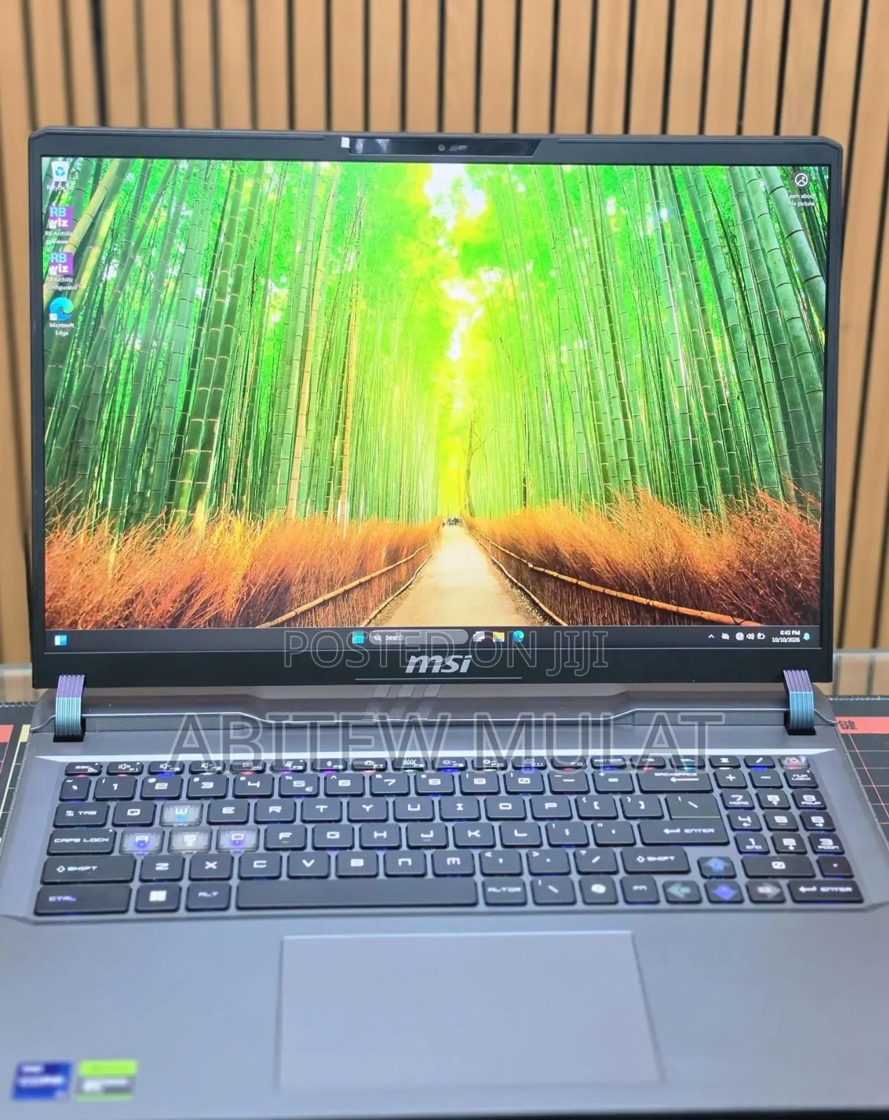 New Laptop MSI Vector GP68 HX 13V 32GB Intel Core i9 SSD 1T