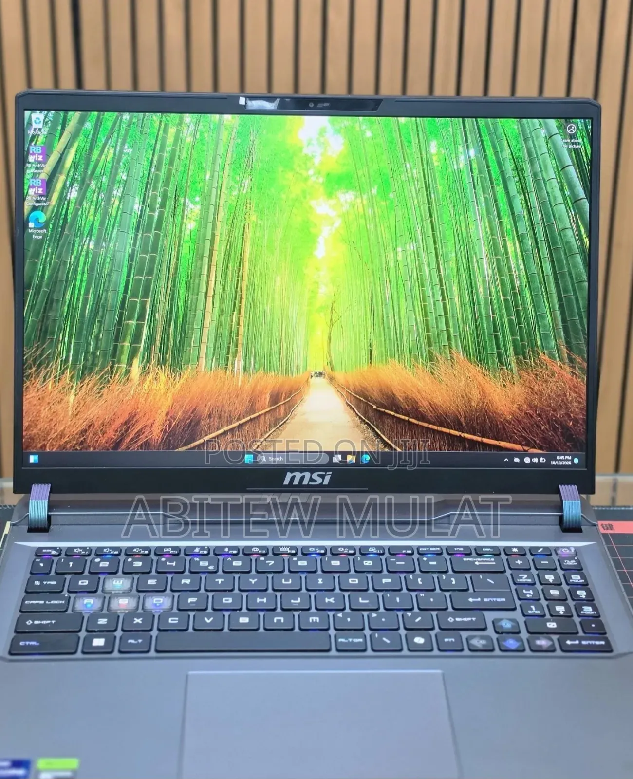 New Laptop MSI Vector GP68 HX 13V 32GB Intel Core i9 SSD 1T