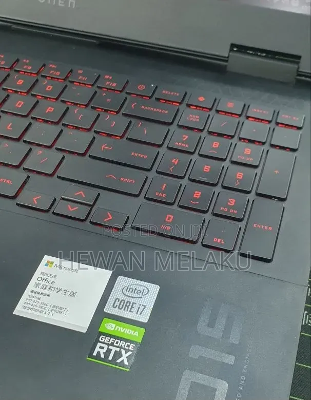 New Laptop HP Omen 15 16GB Intel Core i7 SSD 512GB