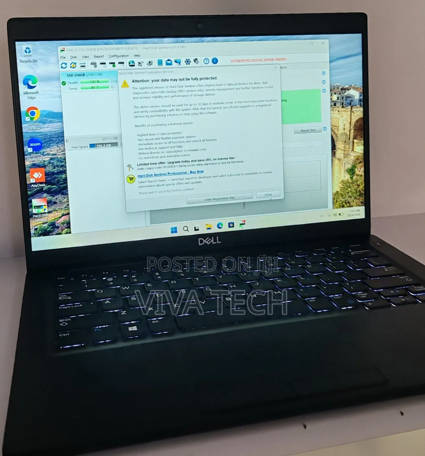 New Laptop Dell Latitude 7490 8GB Intel Core i5 SSD 256GB