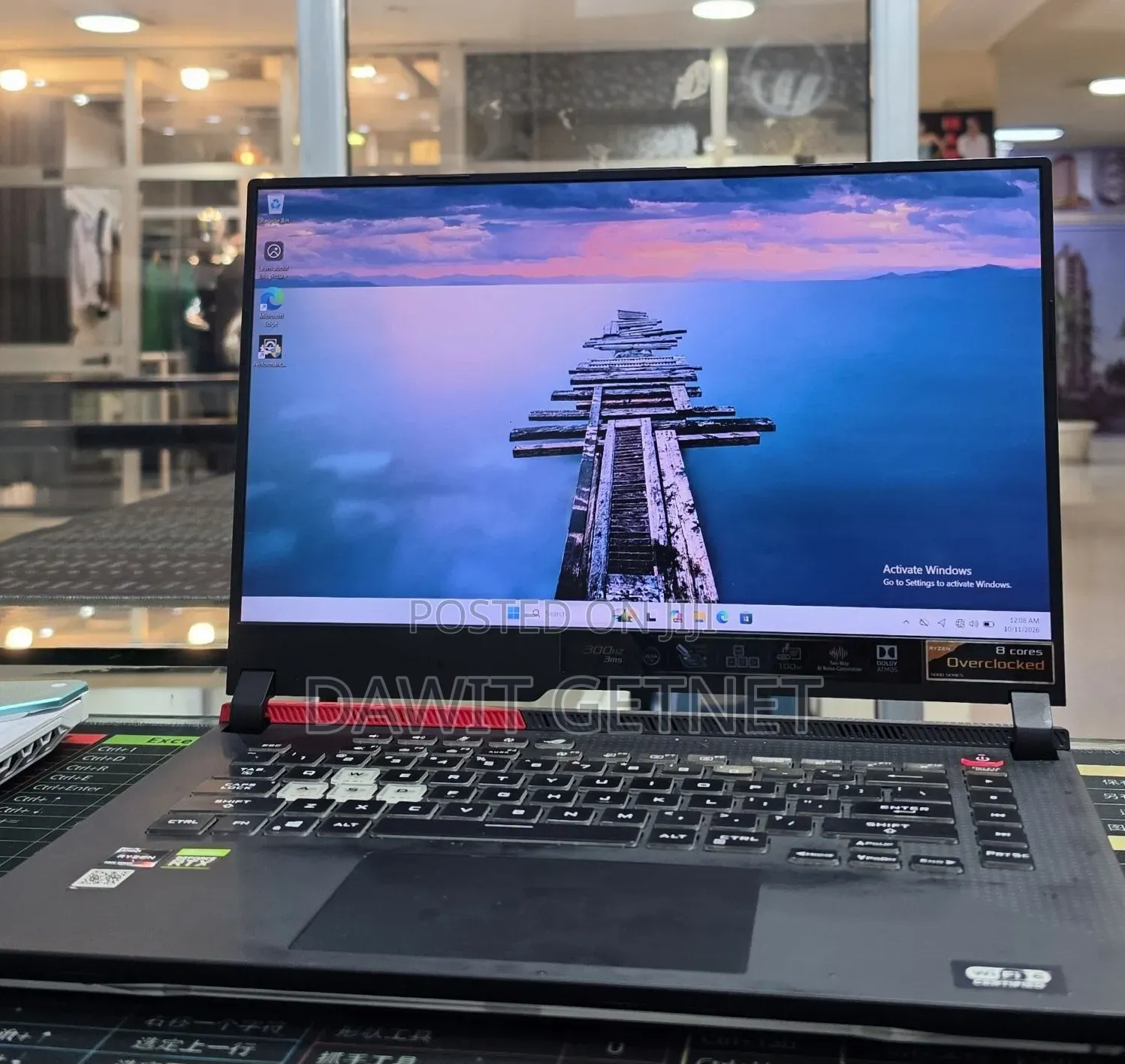 New Laptop Asus ROG Strix G15 16GB AMD Ryzen 9 SSD 512GB
