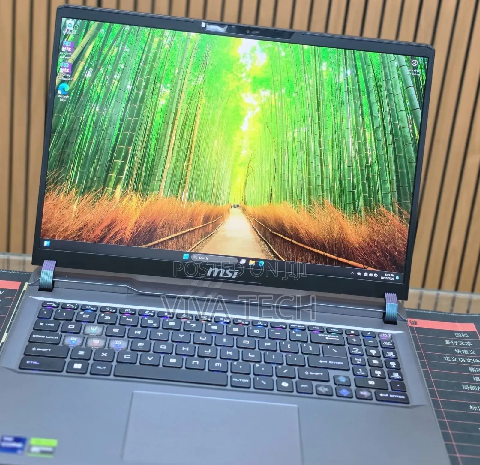 New Laptop MSI Vector GP68 HX 13V 32GB Intel Core i9 SSD 1T