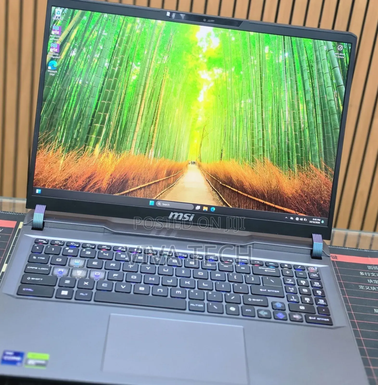 New Laptop MSI Vector GP68 HX 13V 32GB Intel Core i9 SSD 1T