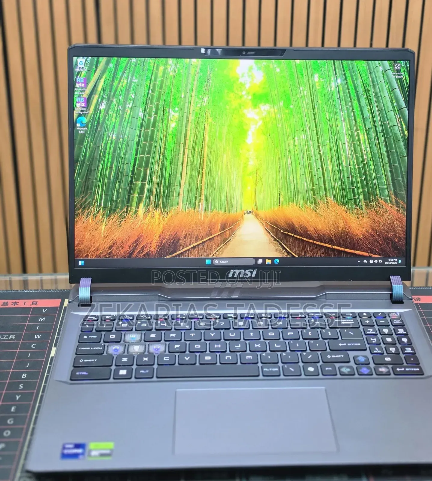 New Laptop MSI Vector 16 HX AI A2XWIG 32GB Intel Core i9 SSD 1T