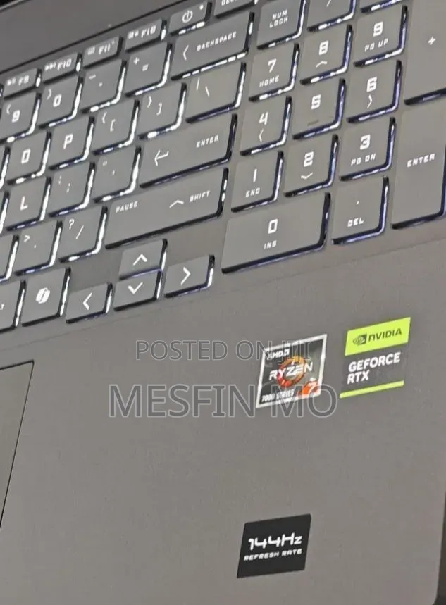 New Laptop HP Victus 15 16GB AMD Ryzen 7 SSD 512GB