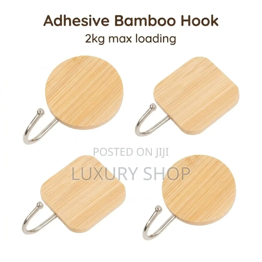 Multi-Purpose Hook 
በአንድ እሽግ ዉስጥ 4 ማንጠልጠያዎች ያሉት