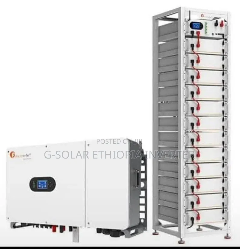 50kw Solar Power System -50kw -50kwh Lifeo4-60pcs*620W jinkoPV