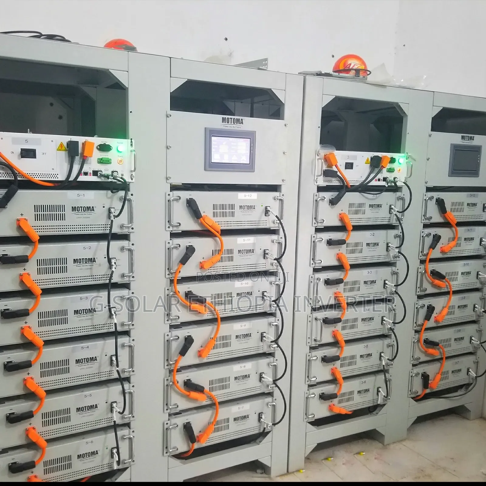 50kw Solar Power System -50kw -50kwh Lifeo4-60pcs*620W jinkoPV