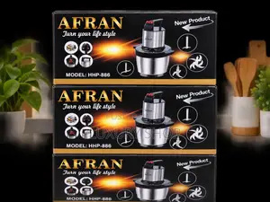AFRAN HHP-886 Food Processor/Chopper የሚያገለግሉት:ስጋ መፍጨት ሽንኩርት መቁረጥ መፍጨት