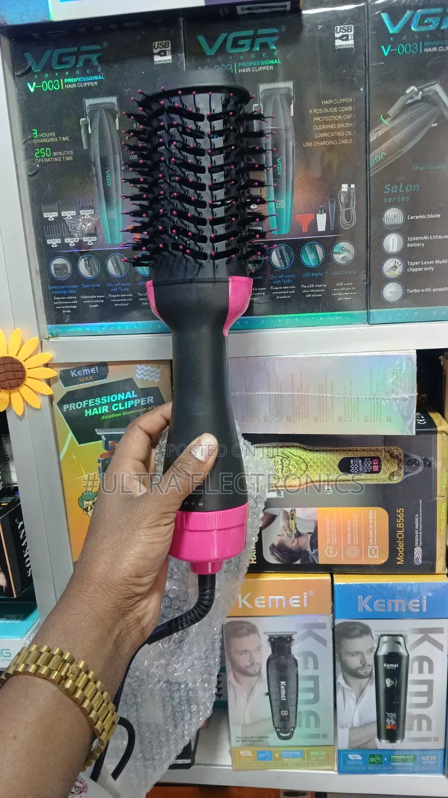 One Step Hair Dryer & Styler Hair Styling Solution!