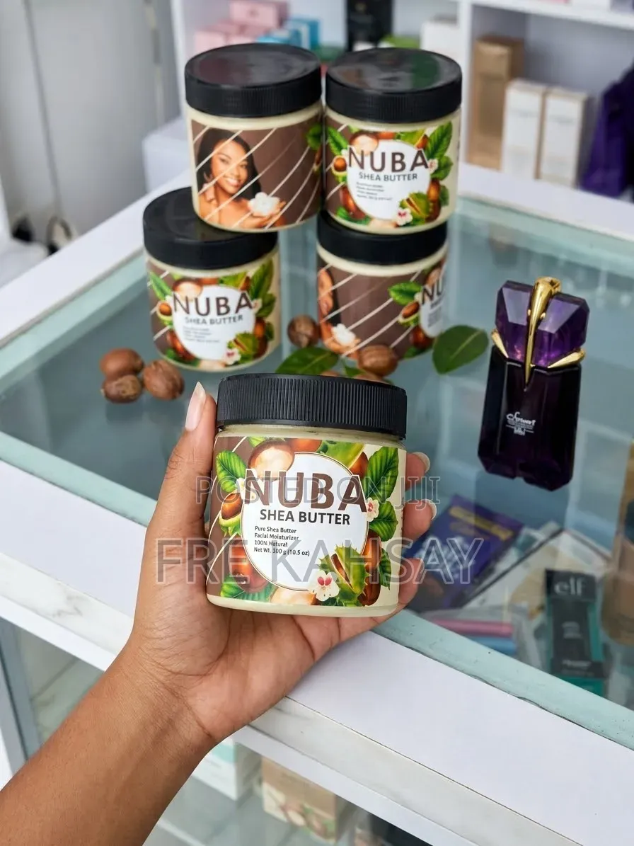 NUBA Shea Butter 300g – Moisturizing for Face and Body