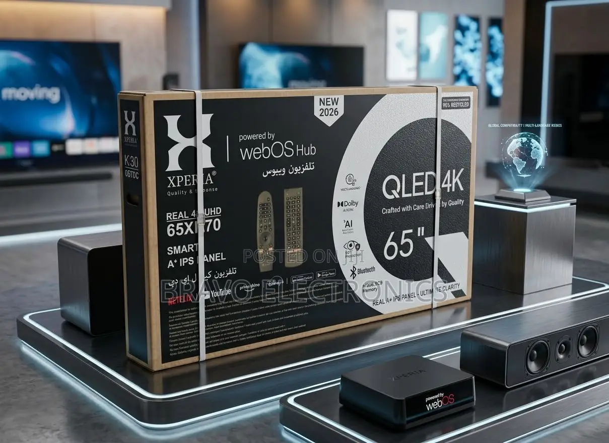  Xperia 65” Qled Smart TV | Webos | A+ Ips Panel