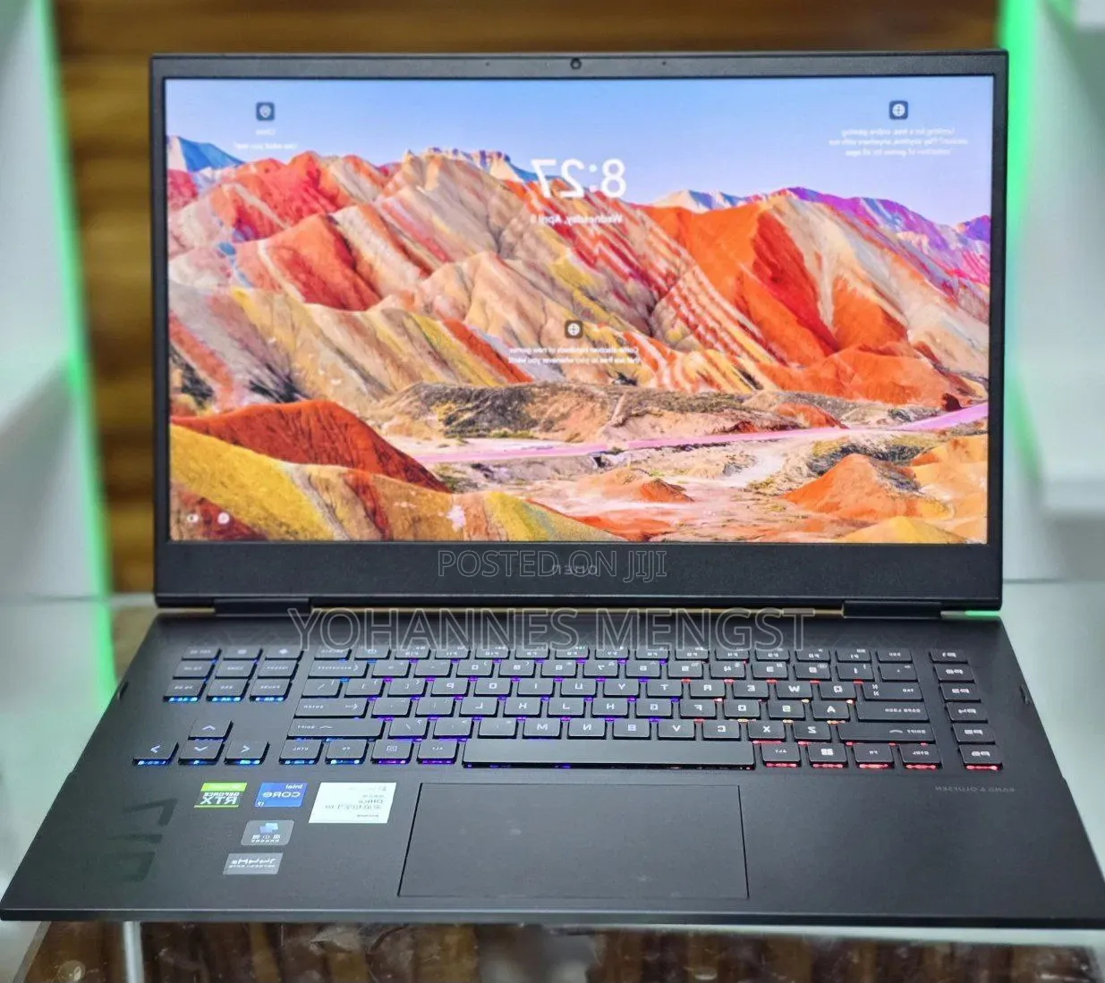 New Laptop HP Omen 17 16GB Intel Core i7 SSD 1T