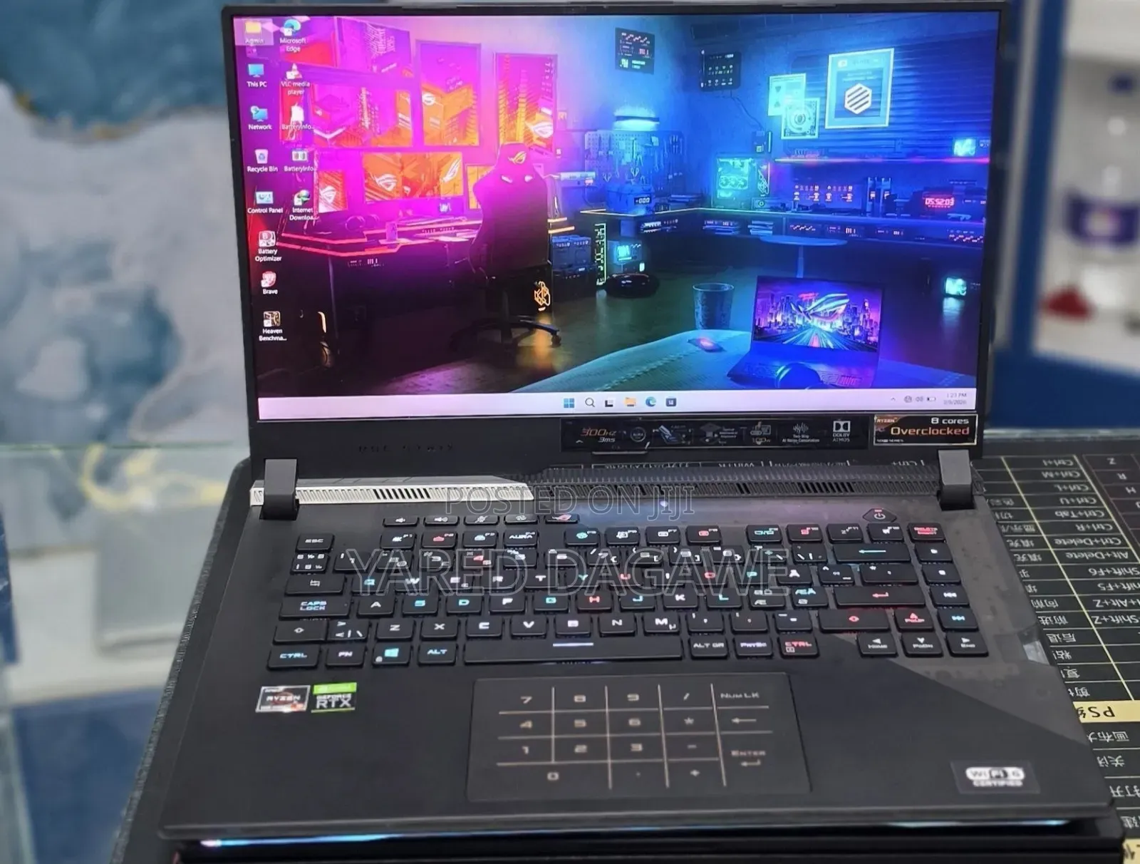 New Laptop Asus ROG Strix G16 G614 32GB AMD Ryzen 9 SSD 1T