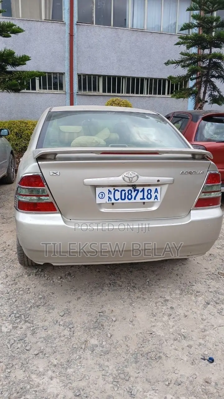 Toyota Corolla Sedan 2003 Beige