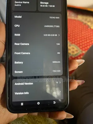 Tecno Pop 20 128 GB Black