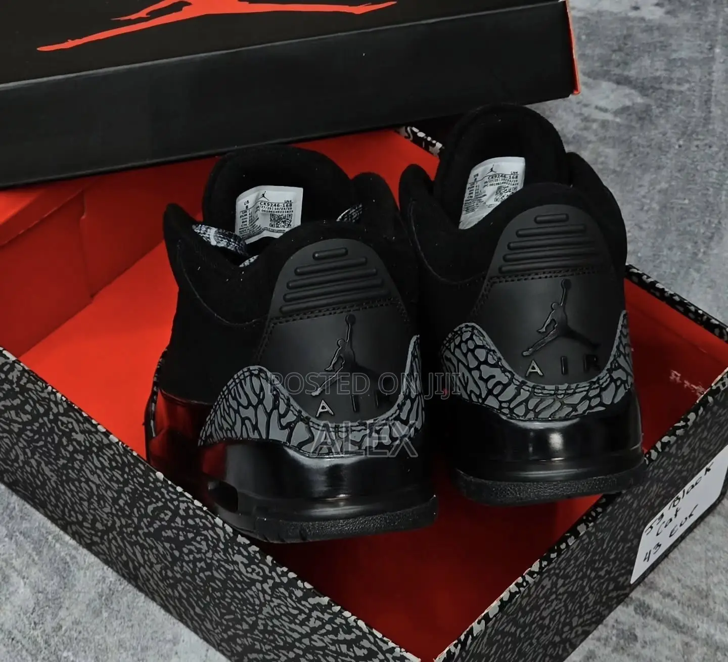 Jordan 3 Black Cat