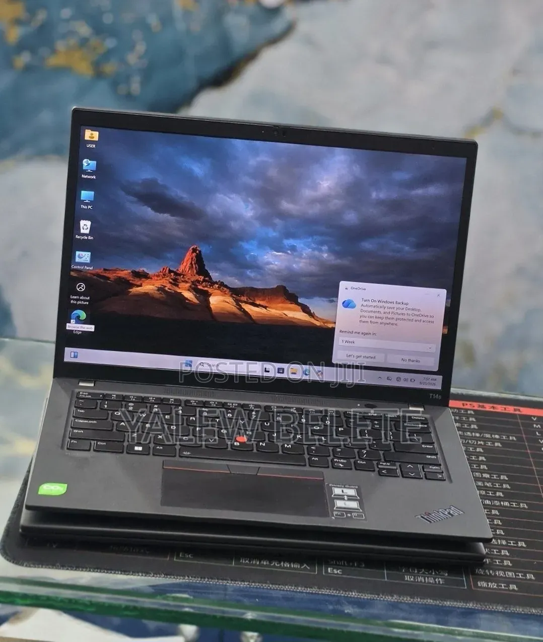 New Laptop Lenovo ThinkPad T14 G3 32GB Intel Core i7 SSD 512GB