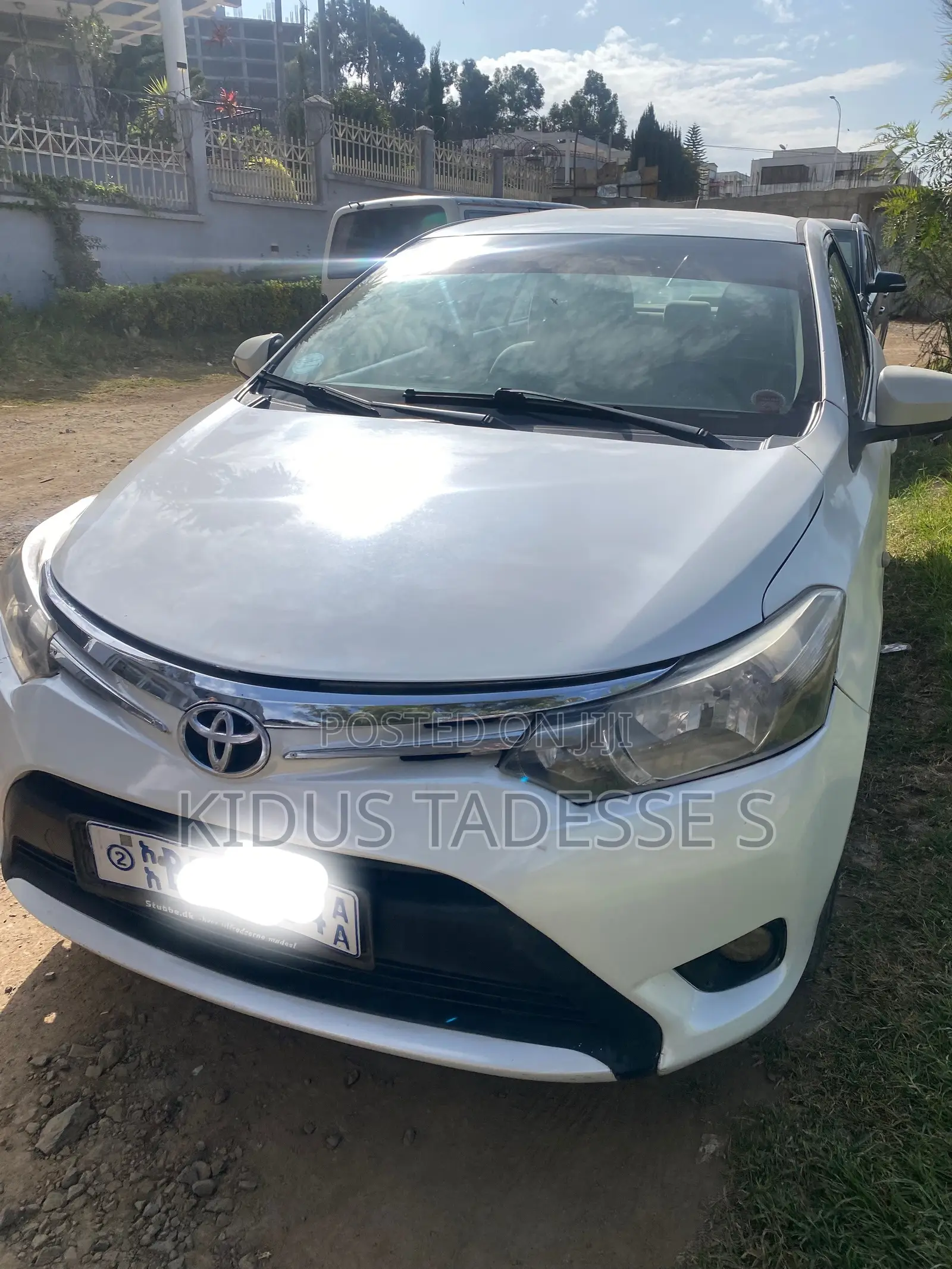 Toyota Yaris 2016 White