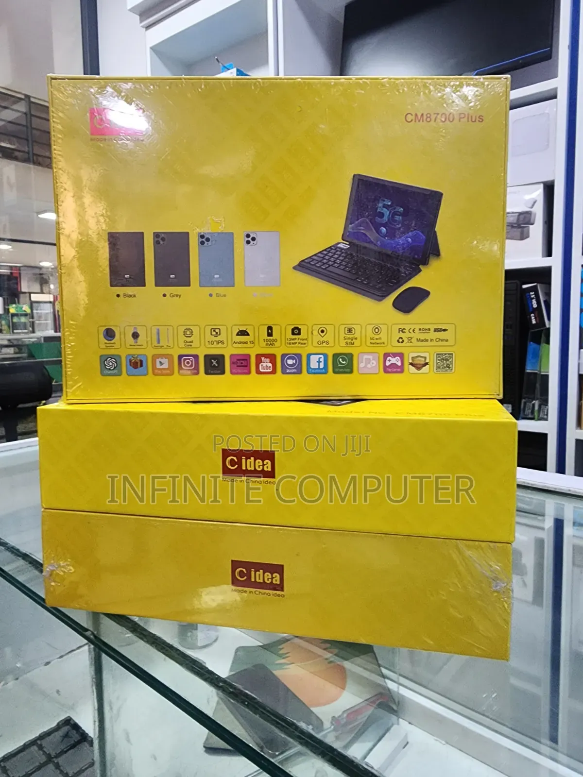 New C idea CM8800 Plus 1 TB Black