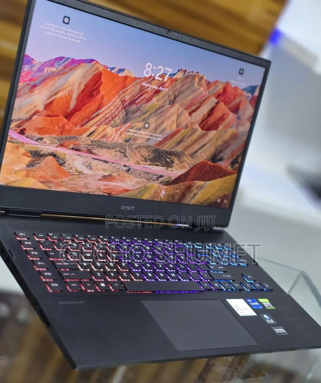 New Laptop HP Omen 17 16GB Intel Core i7 SSD 1T