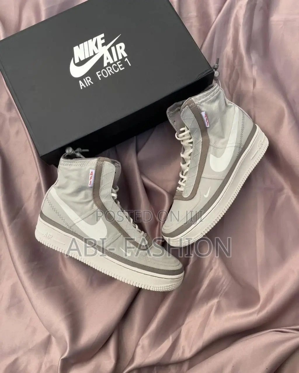 Nike Air Force 1 Shell Sail Sneakers — New Arrival
