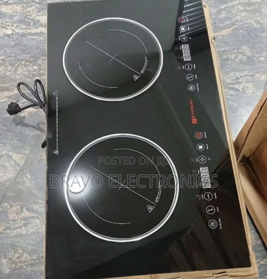 Everest Digital Touch Ceramic Stove – Tempered Glass | Smart Cooking