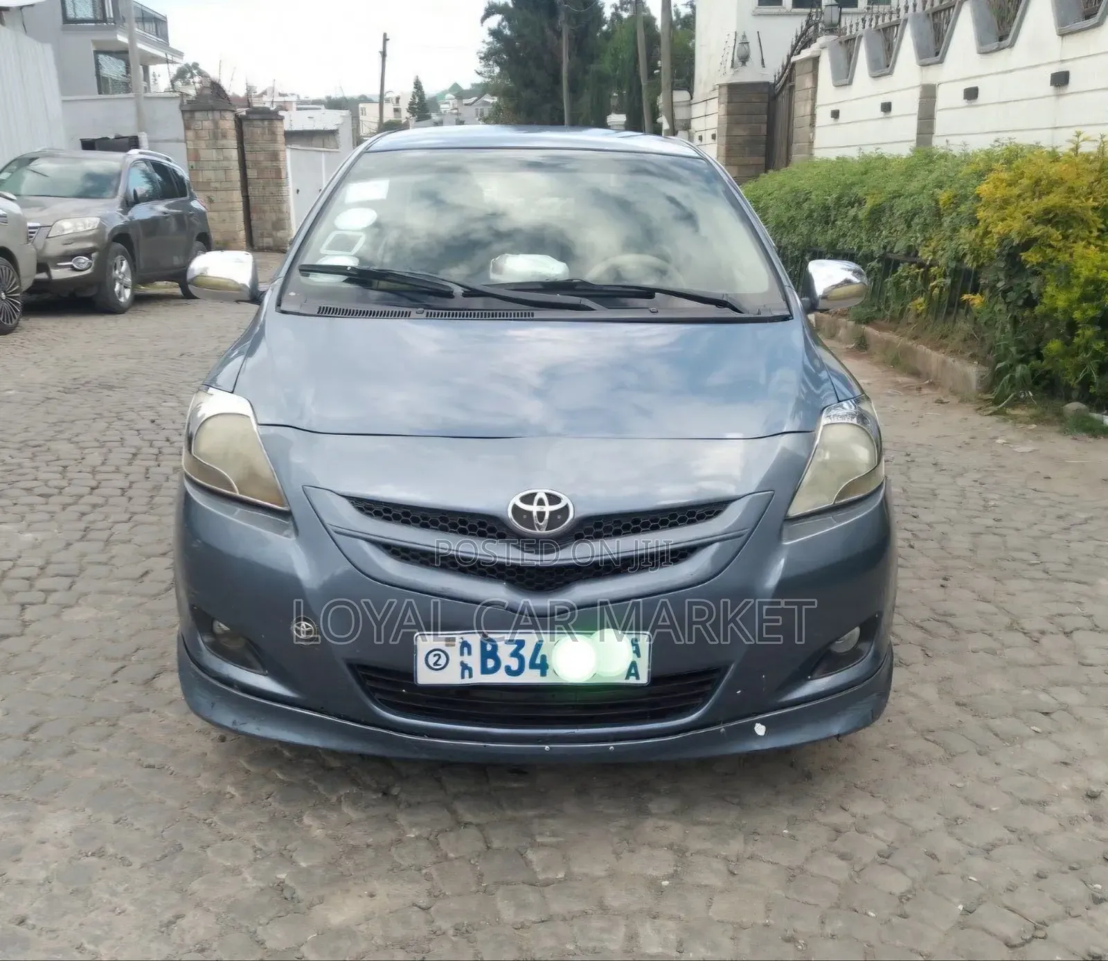 Toyota Yaris 2008 Gray