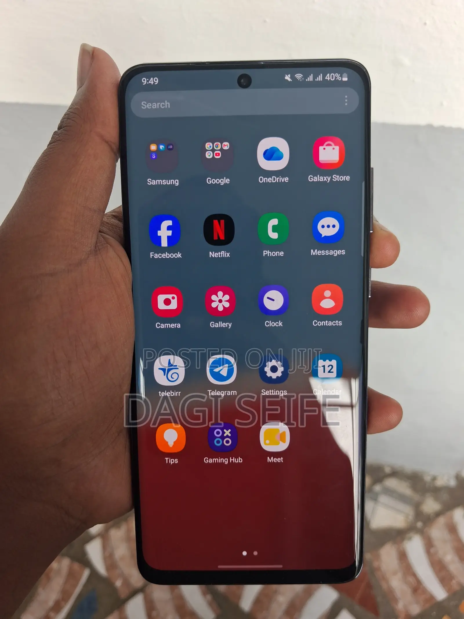 Samsung Galaxy S20 Ultra 128 GB Black