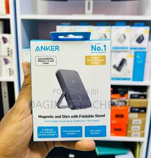 Anker MagSafe Power Bank 5,000mAh Slim Wireless Portable Charger