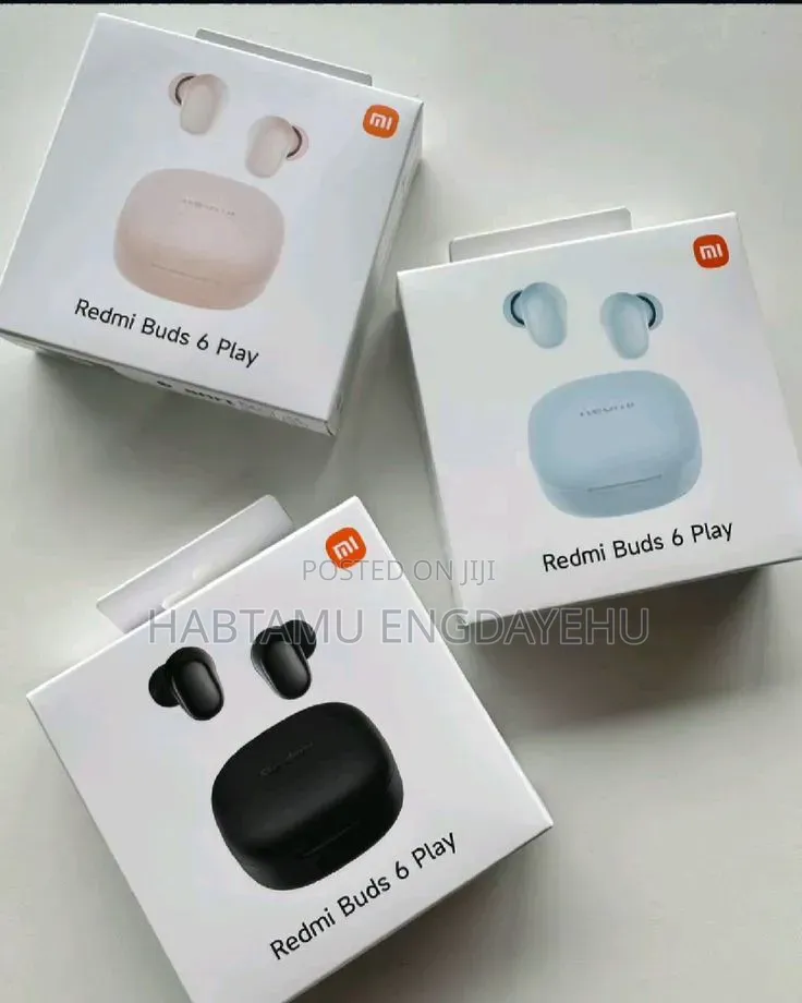 Redmi Buds 6 Play — Clear Sound. Comfortable Fit!