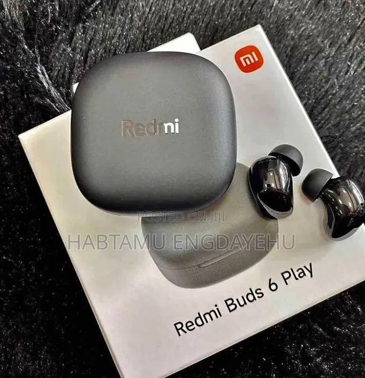 Redmi Buds 6 Play — Clear Sound. Comfortable Fit!