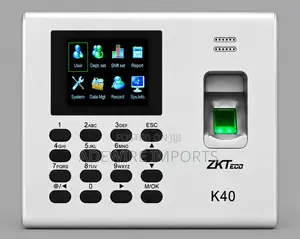 Zkteco K40 Biometric Fingerprint Time Attendance Terminal With Vat